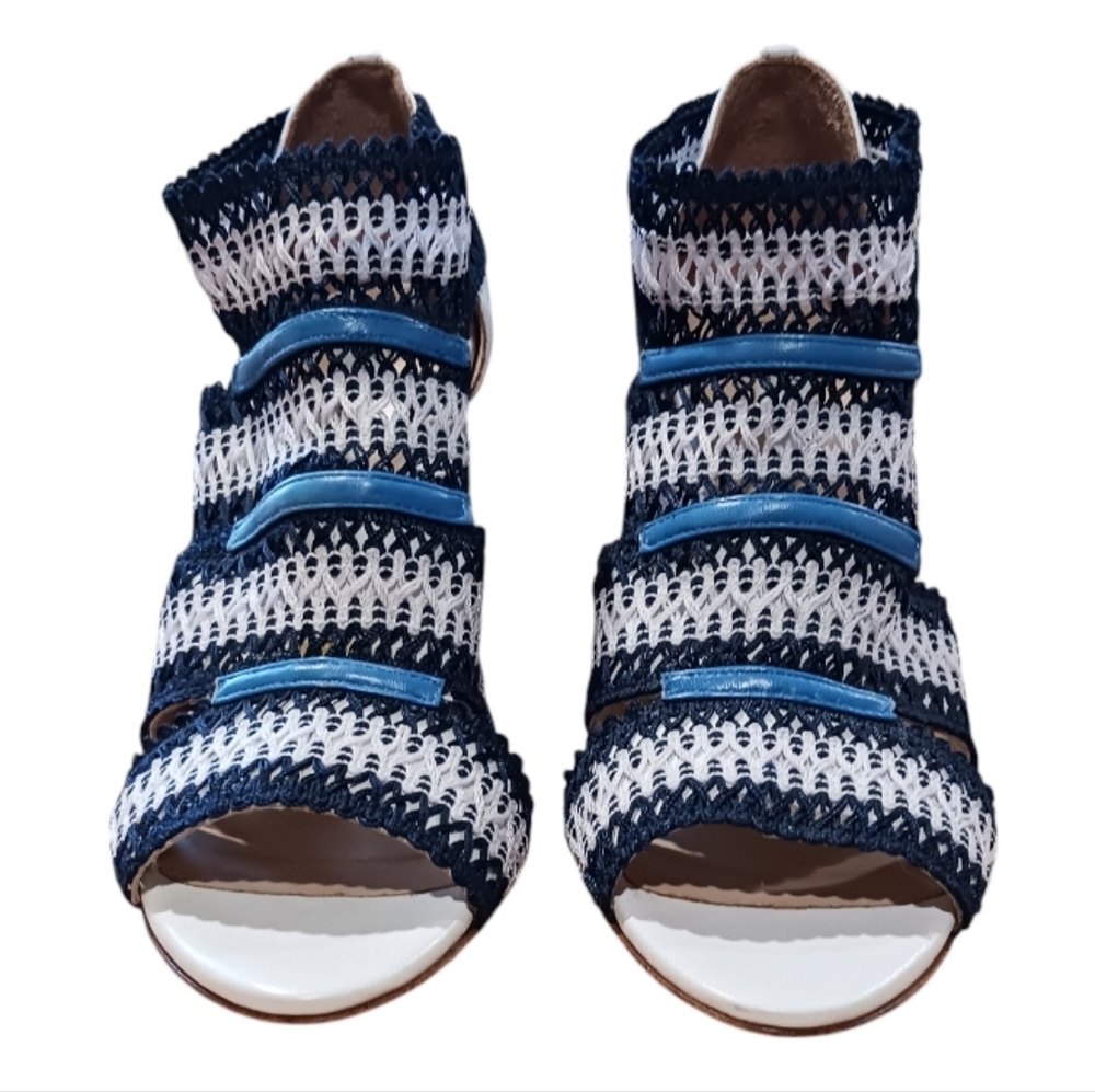 L.K. Bennett Eloise Crochet High Heels - Picture 4 of 14